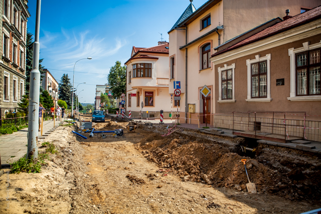 Przebudowa ulicy Kołłątaja w Gorlicach Przebudowa ulicy Kołłątaja w Gorlicach