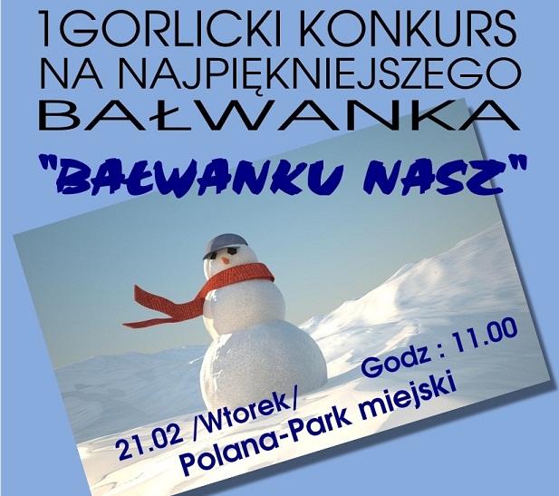 Bałwanki na polanie