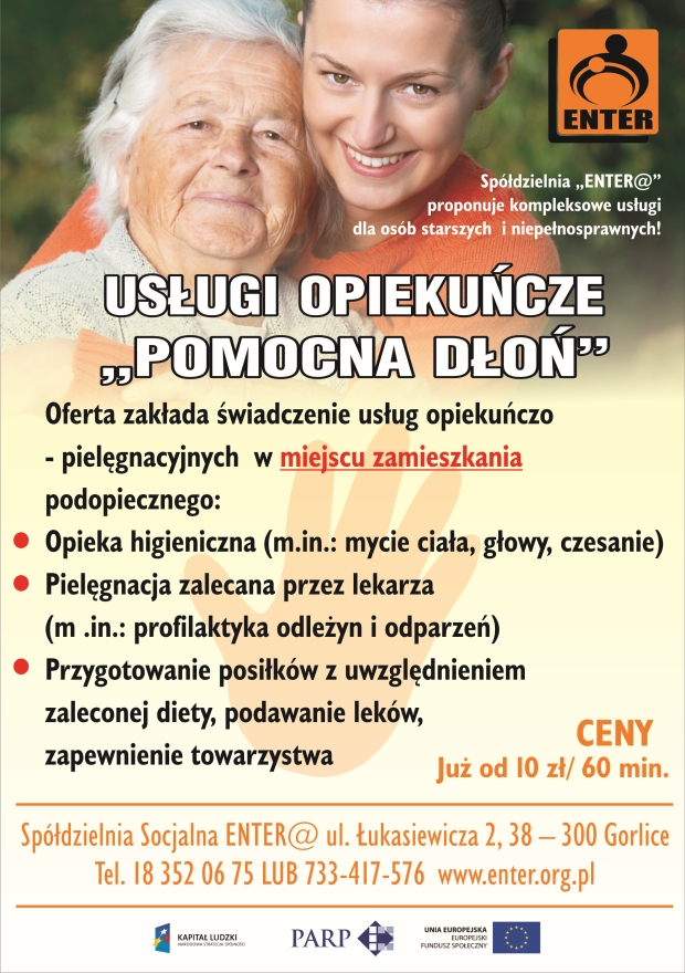 Spółdzielnia ENTER zaprasza Spółdzielnia ENTER zaprasza