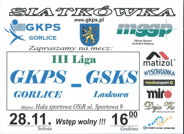 Mecz III ligi siatkówki Mecz III ligi siatkówki