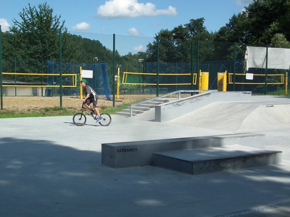 Skatepark do użytku Skatepark do użytku